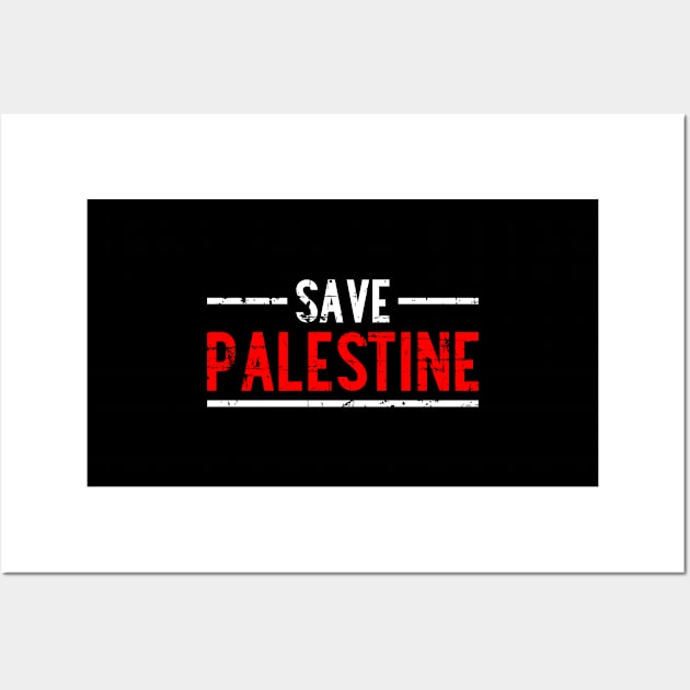 Save Palestine - From Massacre We Want Peace In Palestine Wall Art by mangobanana